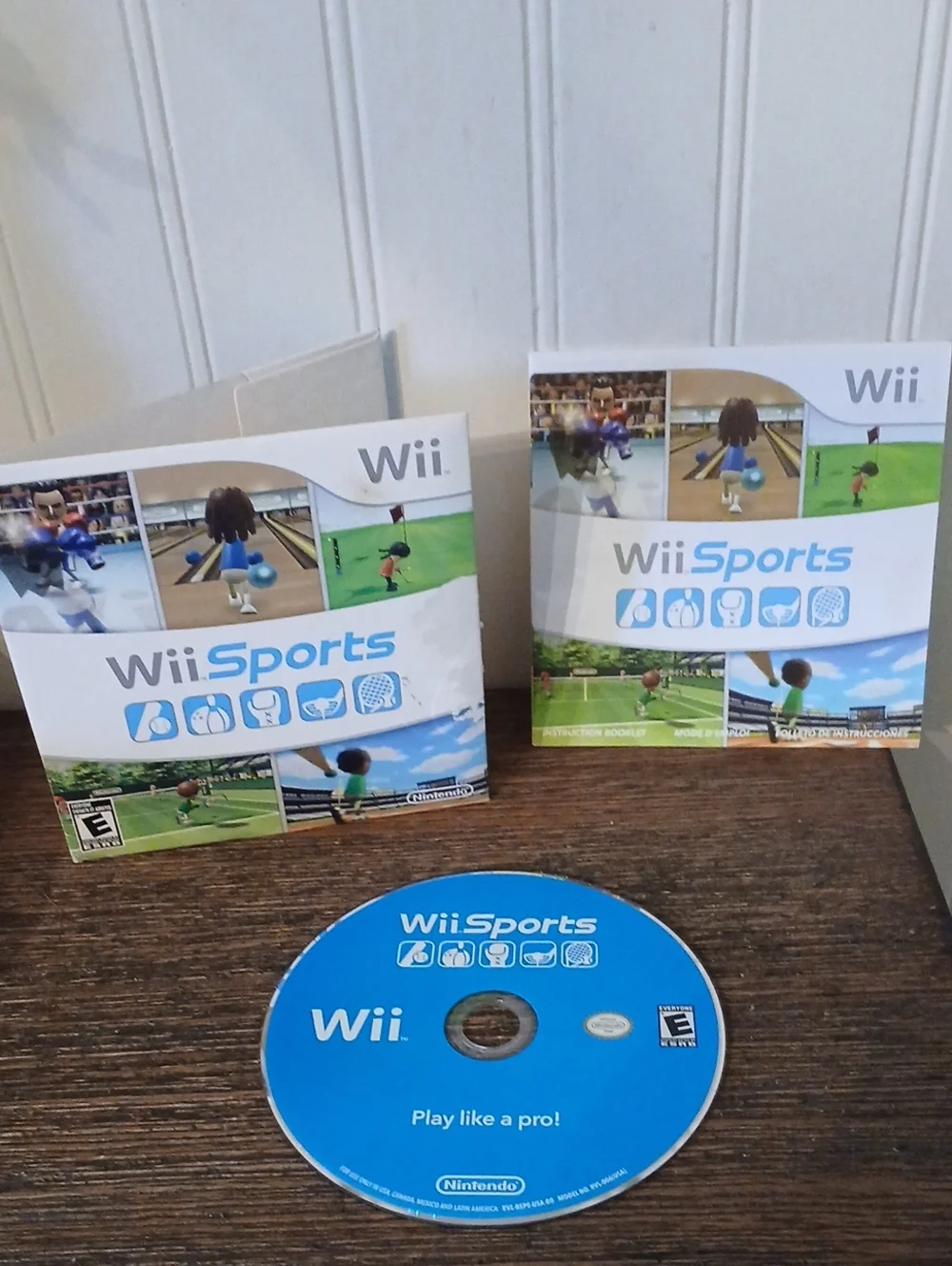 Nintendo Wii Sports Video Game Baseball Bowling Tennis Boxing Golf